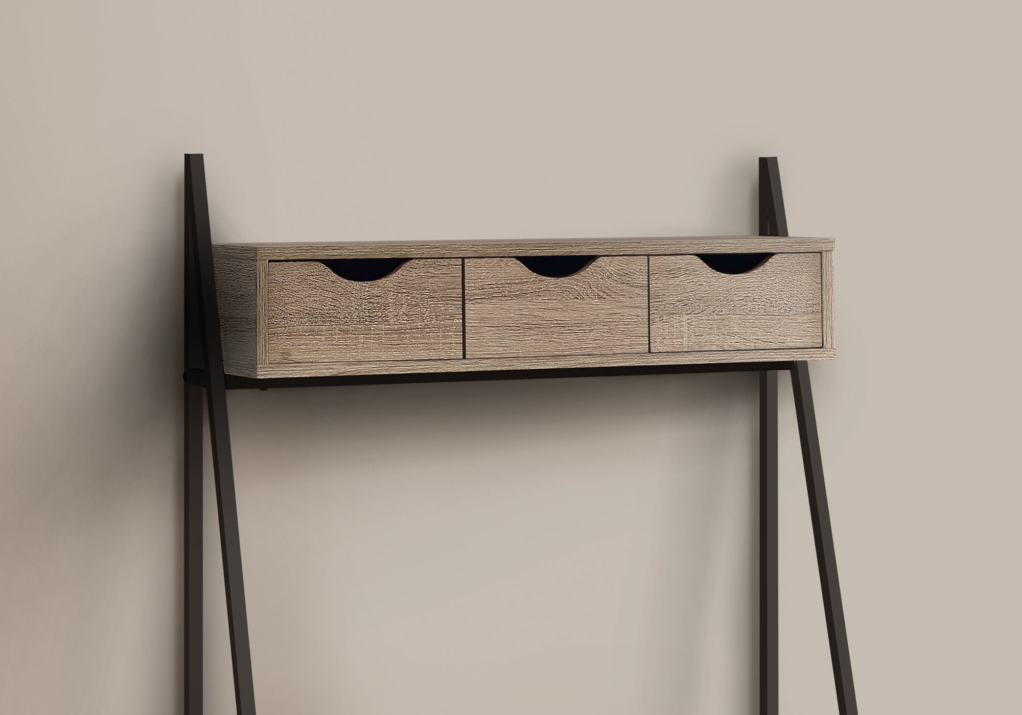 Contemporary Computer Desk for Home Office with Storage Drawers