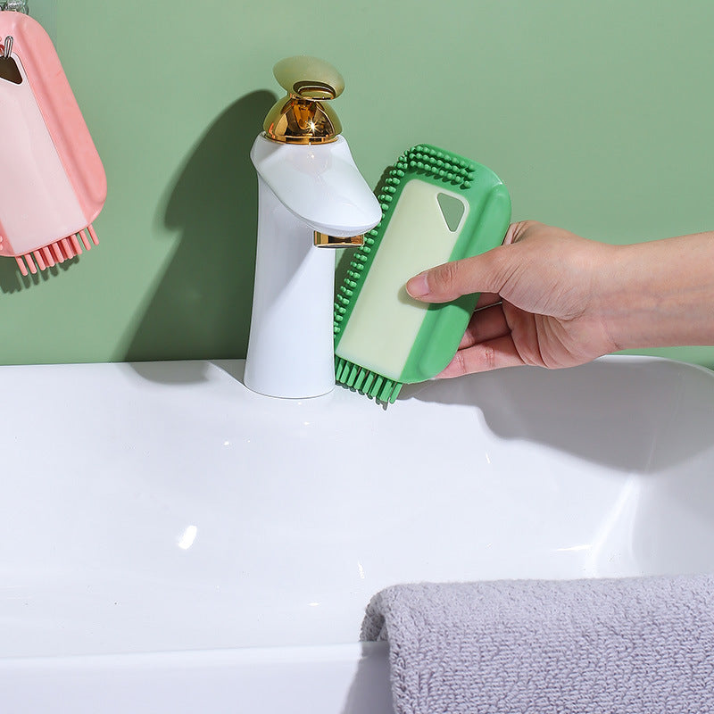Wiper Bathroom Hand-Washing Countertop Wipe Glass Cleaning Brush Can Hang Mirror Defogging Sink Wiper