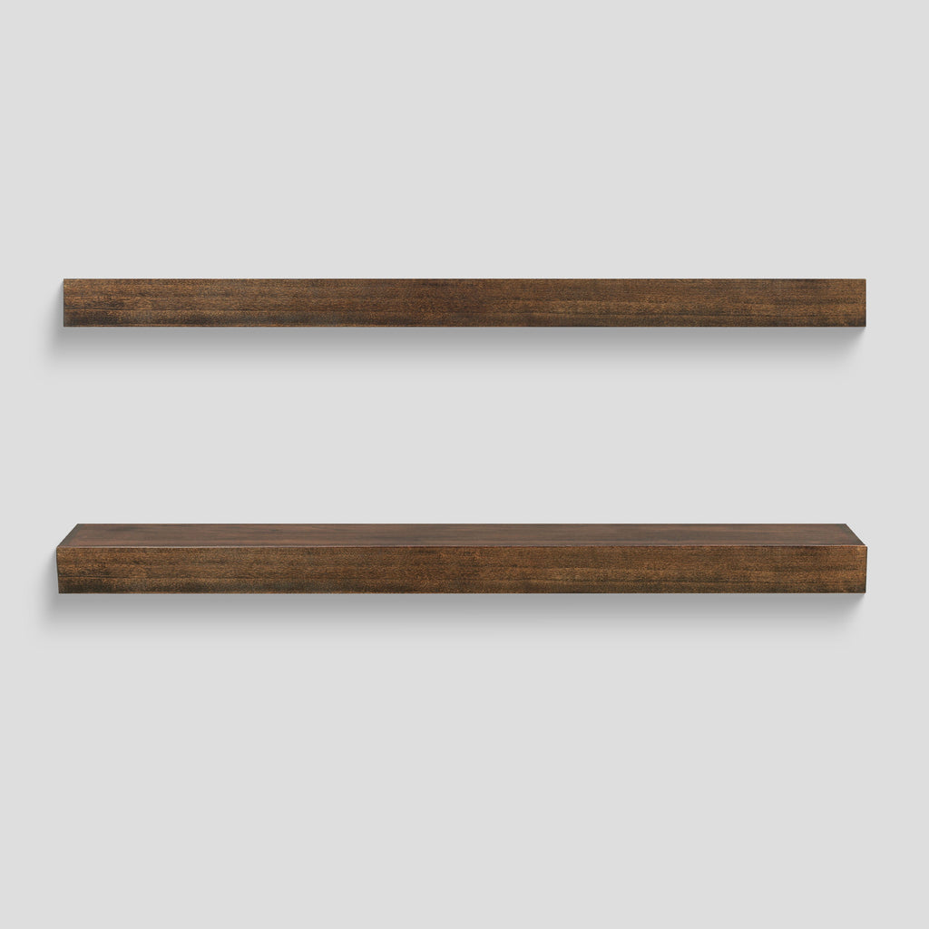 Farmhouse Floating Kitchen Shelf – Real Wood