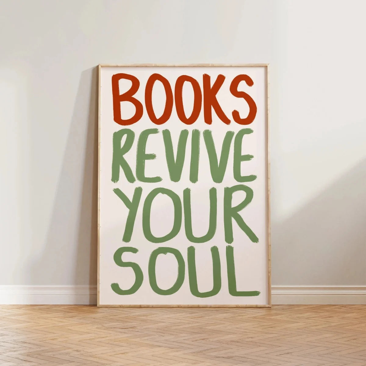 Interesting Sign More Books Abstract Canvas Print Poster Hand Drawn Illustration Art Prints Wall Living Room Art Home Decor