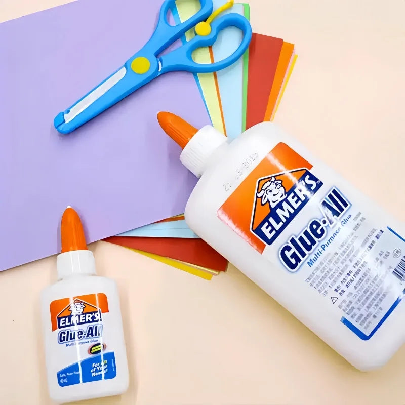 Original Elmers Glue All Purpose Glue-All White Glue 40ML/240g Non-Toxic Washable Glue for Slime