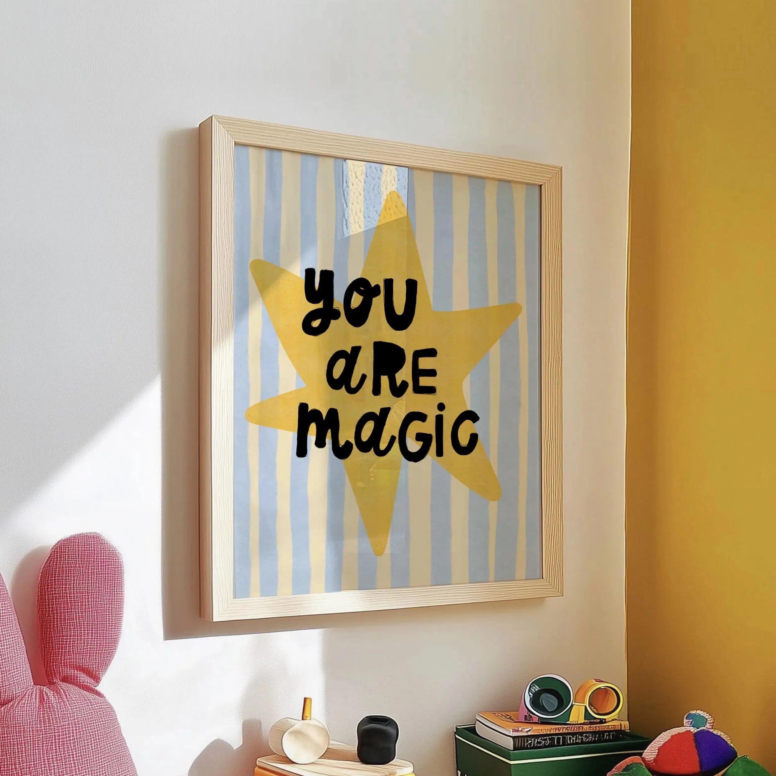 You Are So Fond Love Nursery Canvas Prints Believe in Magic Unicorn Quotes Garden Wall Art Posters Modern Living Room Home Decor