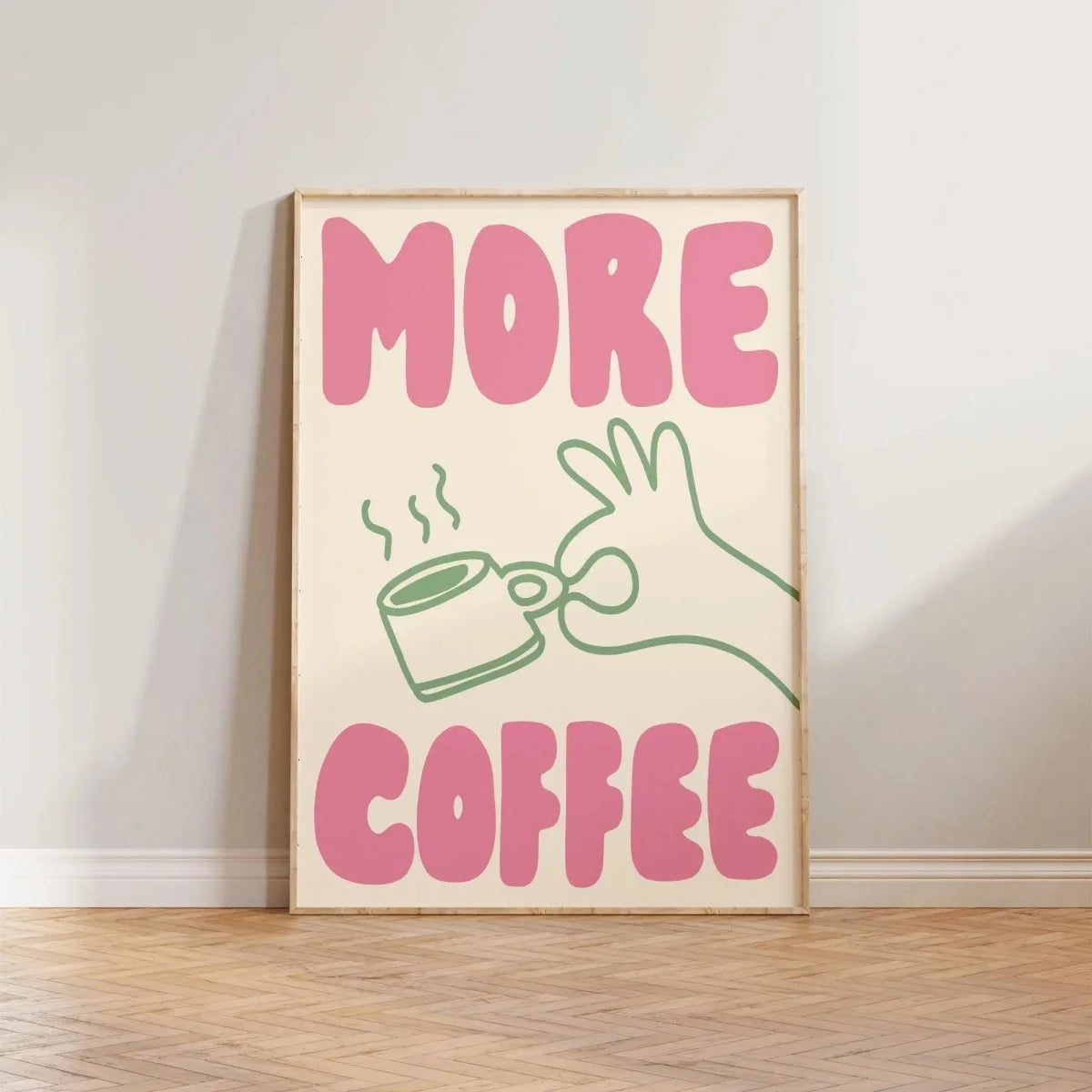 Interesting Sign More Books Abstract Canvas Print Poster Hand Drawn Illustration Art Prints Wall Living Room Art Home Decor