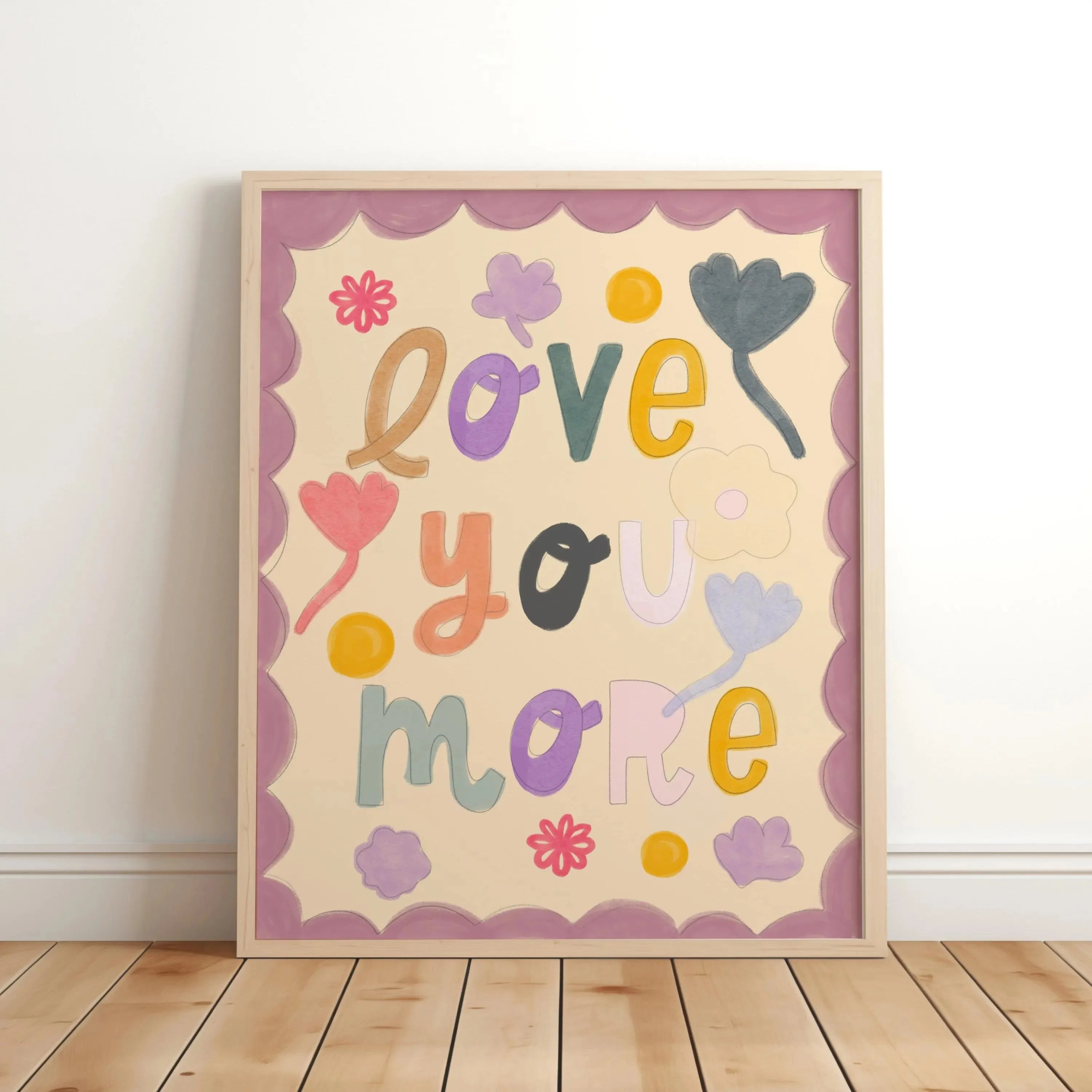 You Are So Fond Love Nursery Canvas Prints Believe in Magic Unicorn Quotes Garden Wall Art Posters Modern Living Room Home Decor