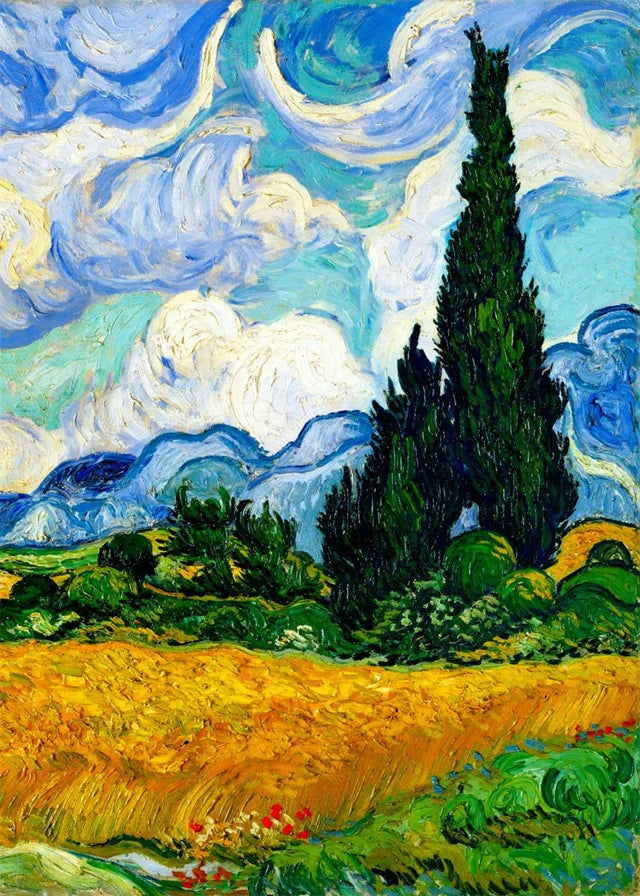 Vincent Van Gogh Collection Paintings Canvas Prints Posters Impressionism Artworks Wall Art Pictures for Home Living Room Decor
