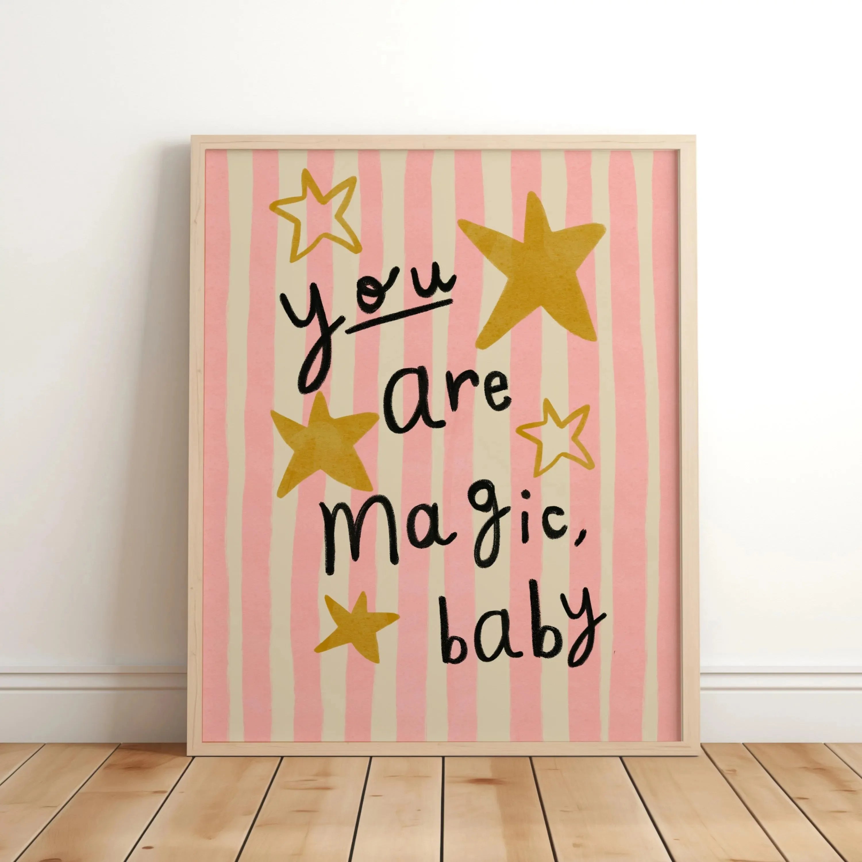 You Are So Fond Love Nursery Canvas Prints Believe in Magic Unicorn Quotes Garden Wall Art Posters Modern Living Room Home Decor