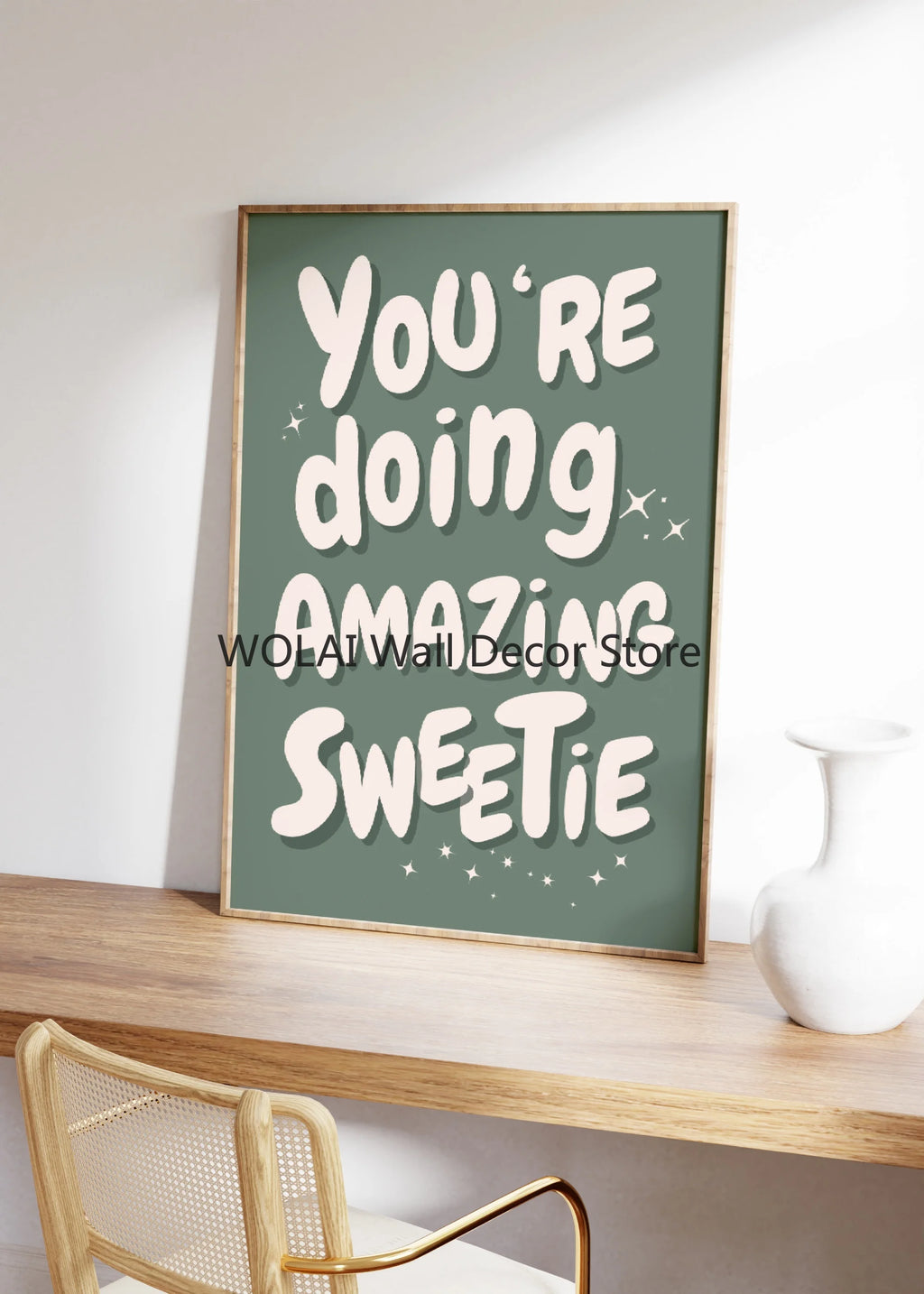 You Are Amazing Pink Canvas Prints What Is The Best Offer That Can Happen Wall Art Posters for Modern Living Room Home Decor