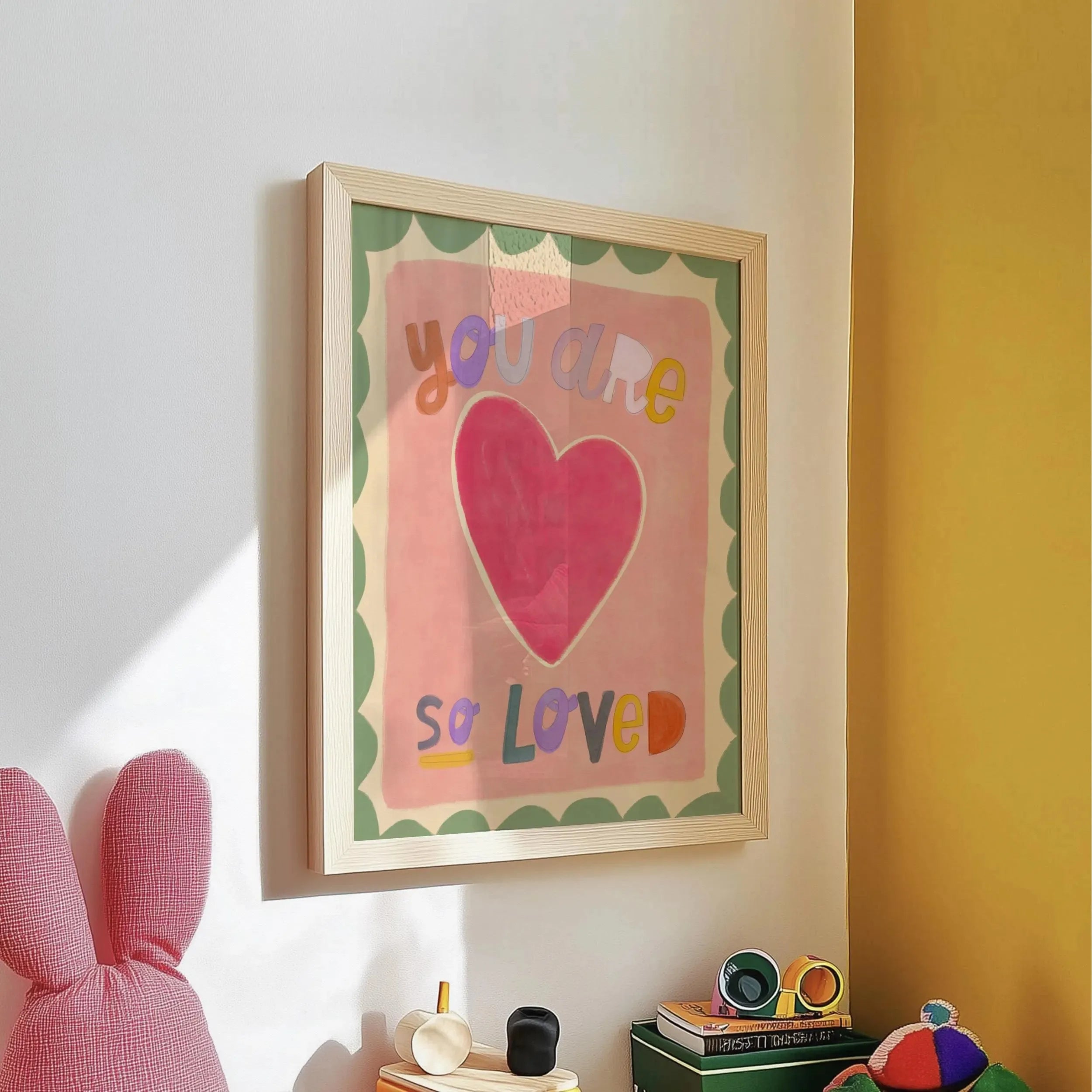 You Are So Fond Love Nursery Canvas Prints Believe in Magic Unicorn Quotes Garden Wall Art Posters Modern Living Room Home Decor