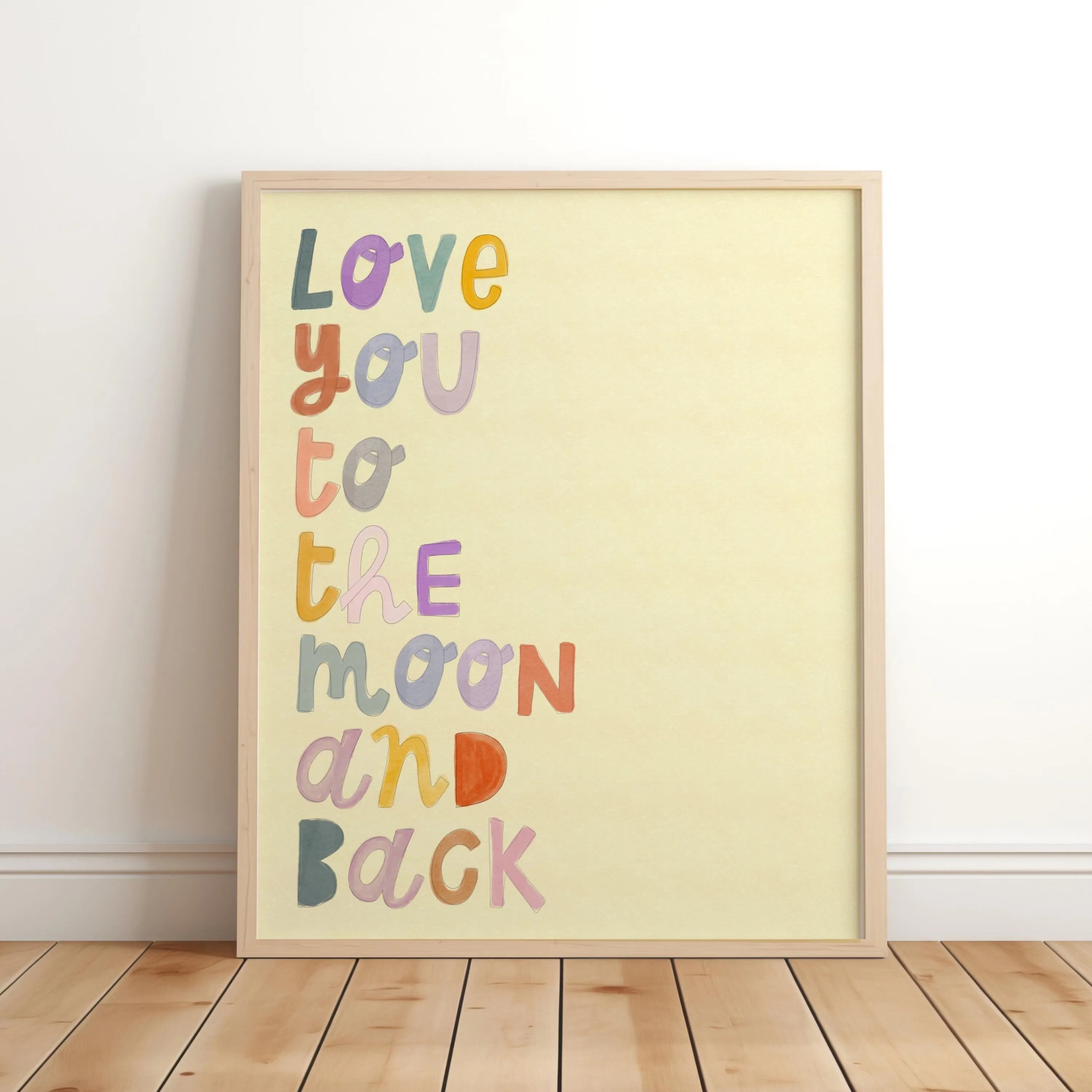 You Are So Fond Love Nursery Canvas Prints Believe in Magic Unicorn Quotes Garden Wall Art Posters Modern Living Room Home Decor