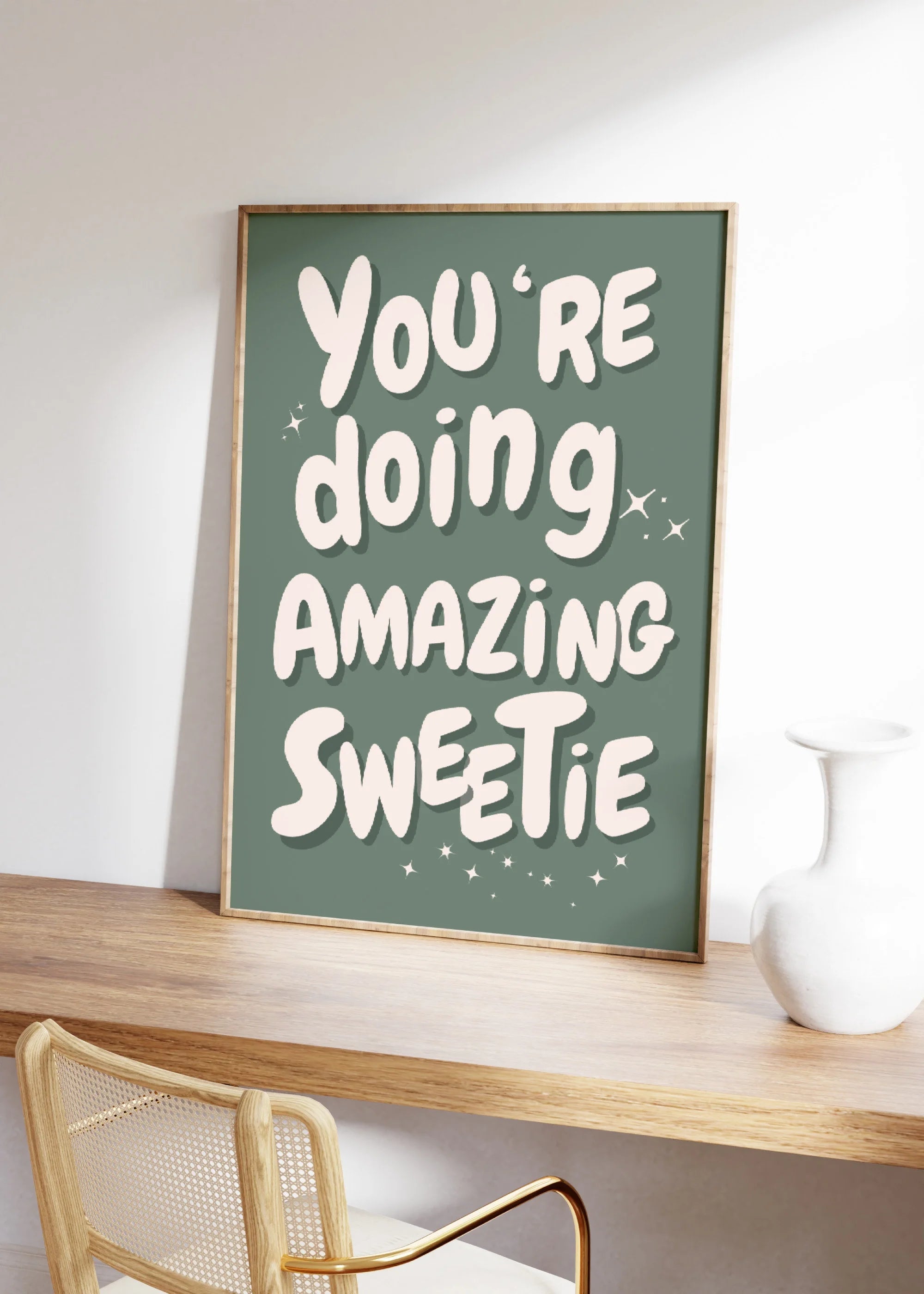 You Are Amazing Pink Canvas Prints What Is The Best Offer That Can Happen Wall Art Posters for Modern Living Room Home Decor
