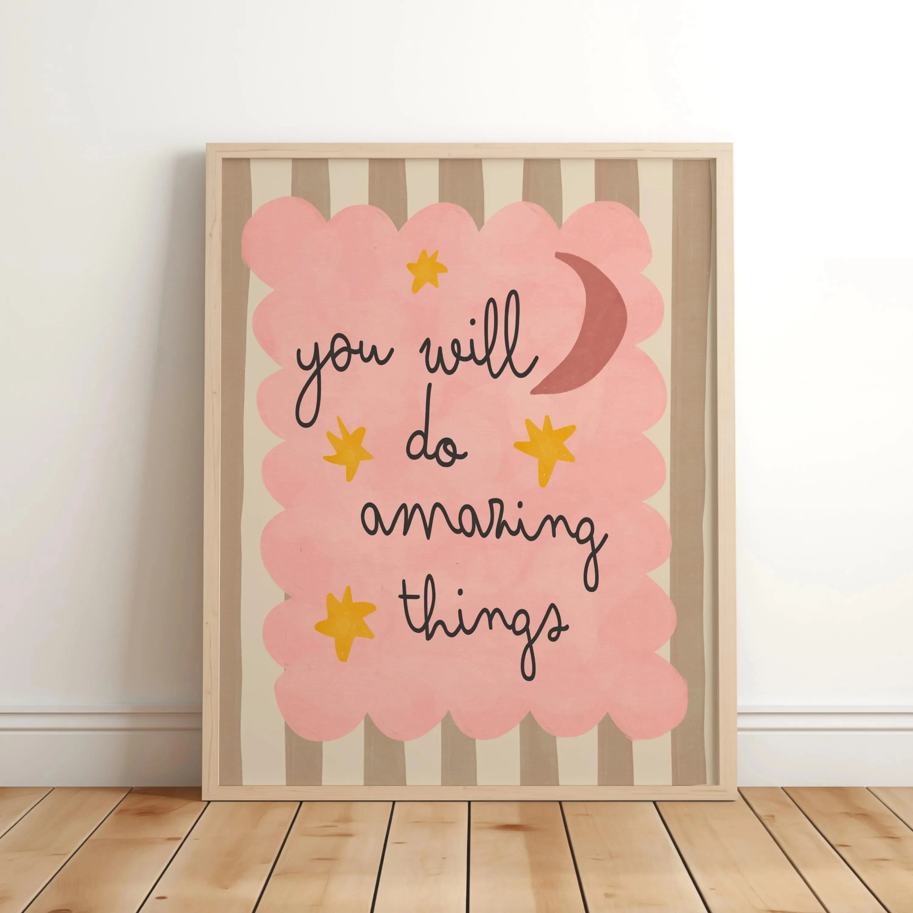 You Are So Fond Love Nursery Canvas Prints Believe in Magic Unicorn Quotes Garden Wall Art Posters Modern Living Room Home Decor