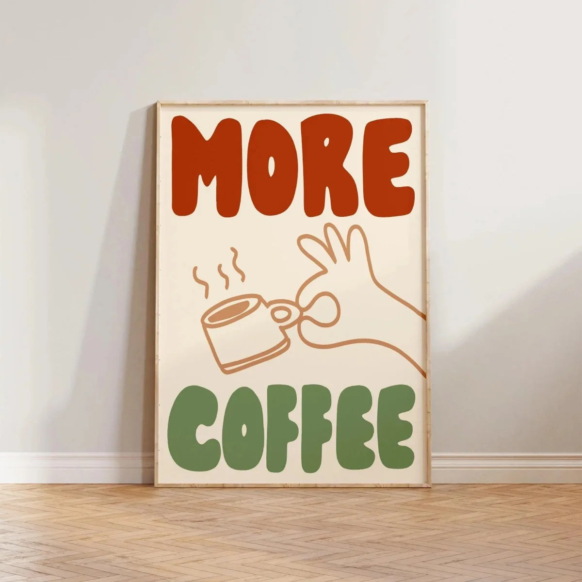 Interesting Sign More Books Abstract Canvas Print Poster Hand Drawn Illustration Art Prints Wall Living Room Art Home Decor