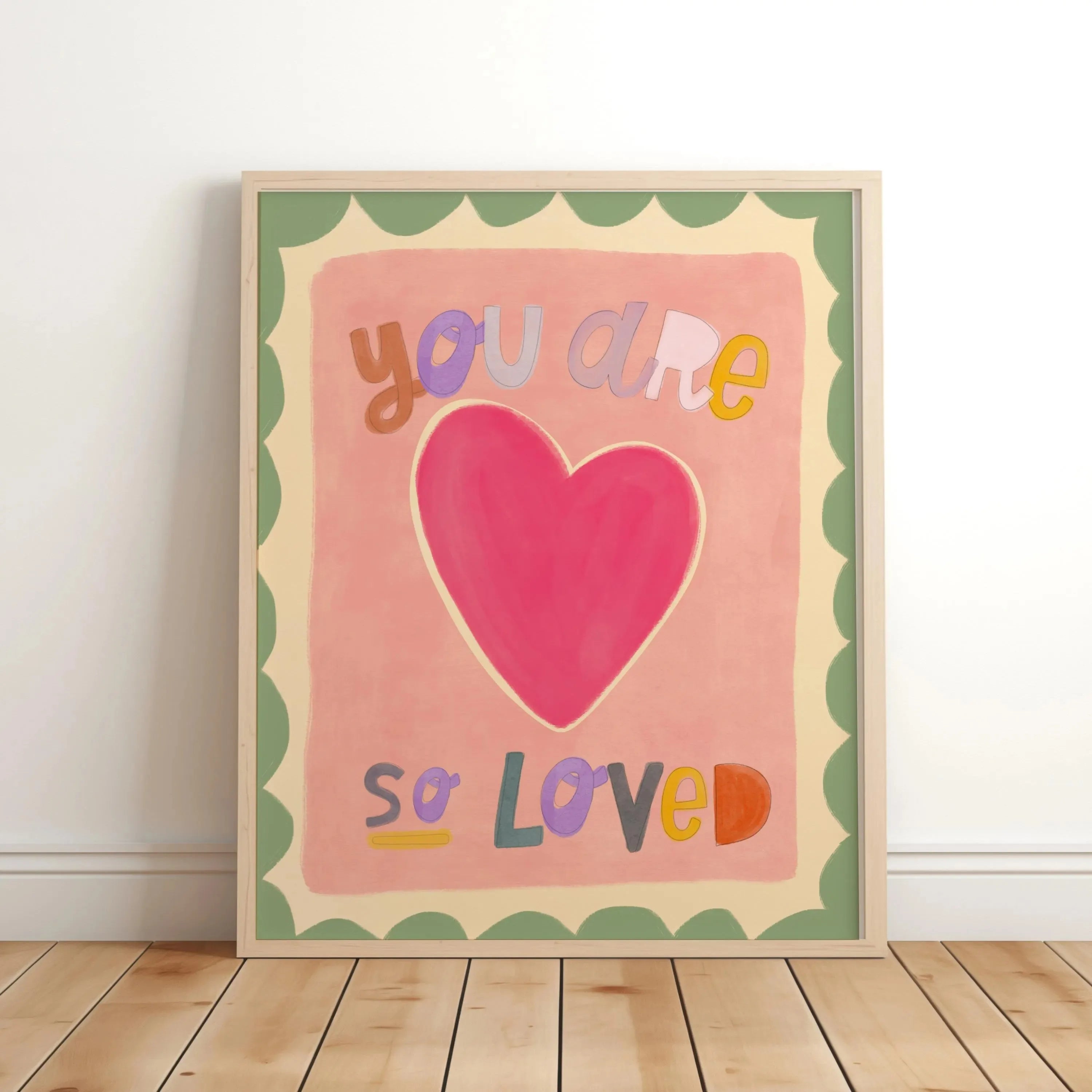 You Are So Fond Love Nursery Canvas Prints Believe in Magic Unicorn Quotes Garden Wall Art Posters Modern Living Room Home Decor