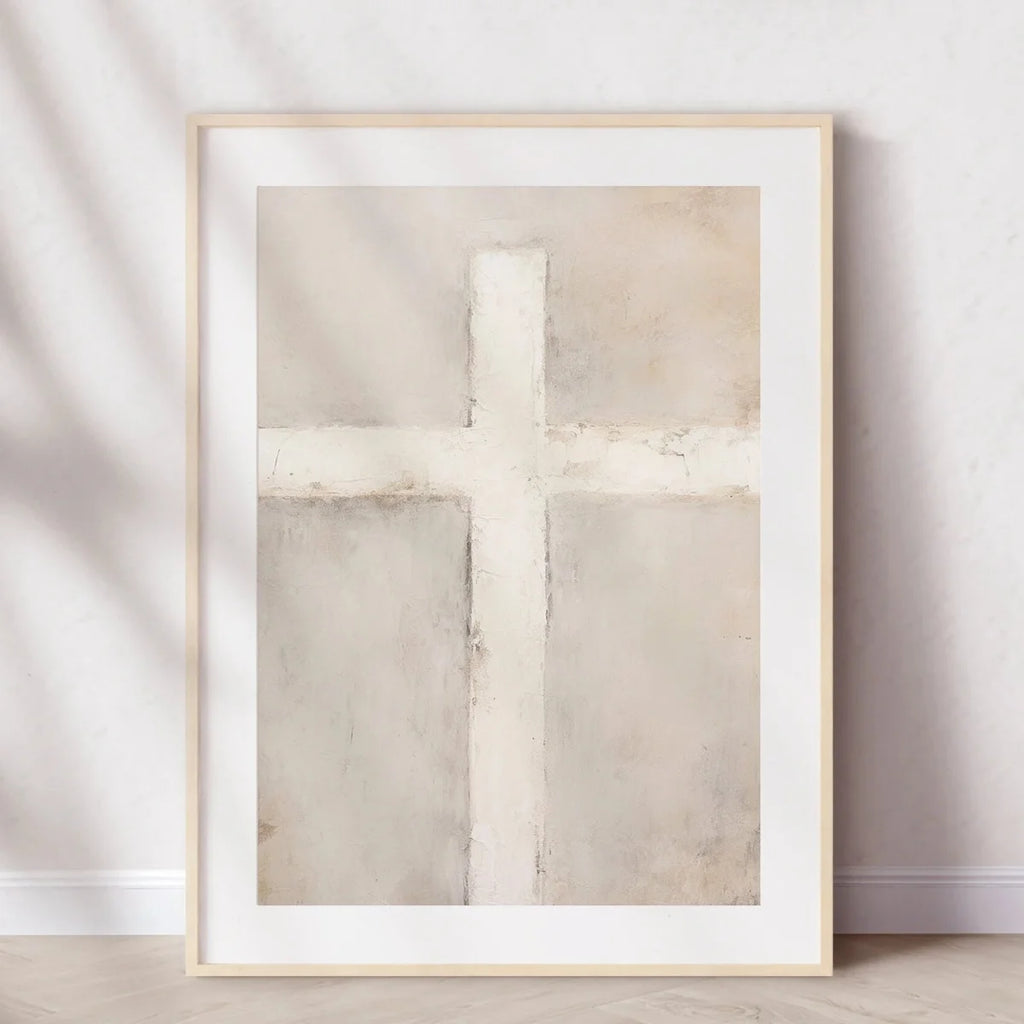 Cross Bible Jesus Canvas Print Poster Modern Minimalist Art Prints Living Room Bedroom Wall Art Christian Home Decor Poster Gift