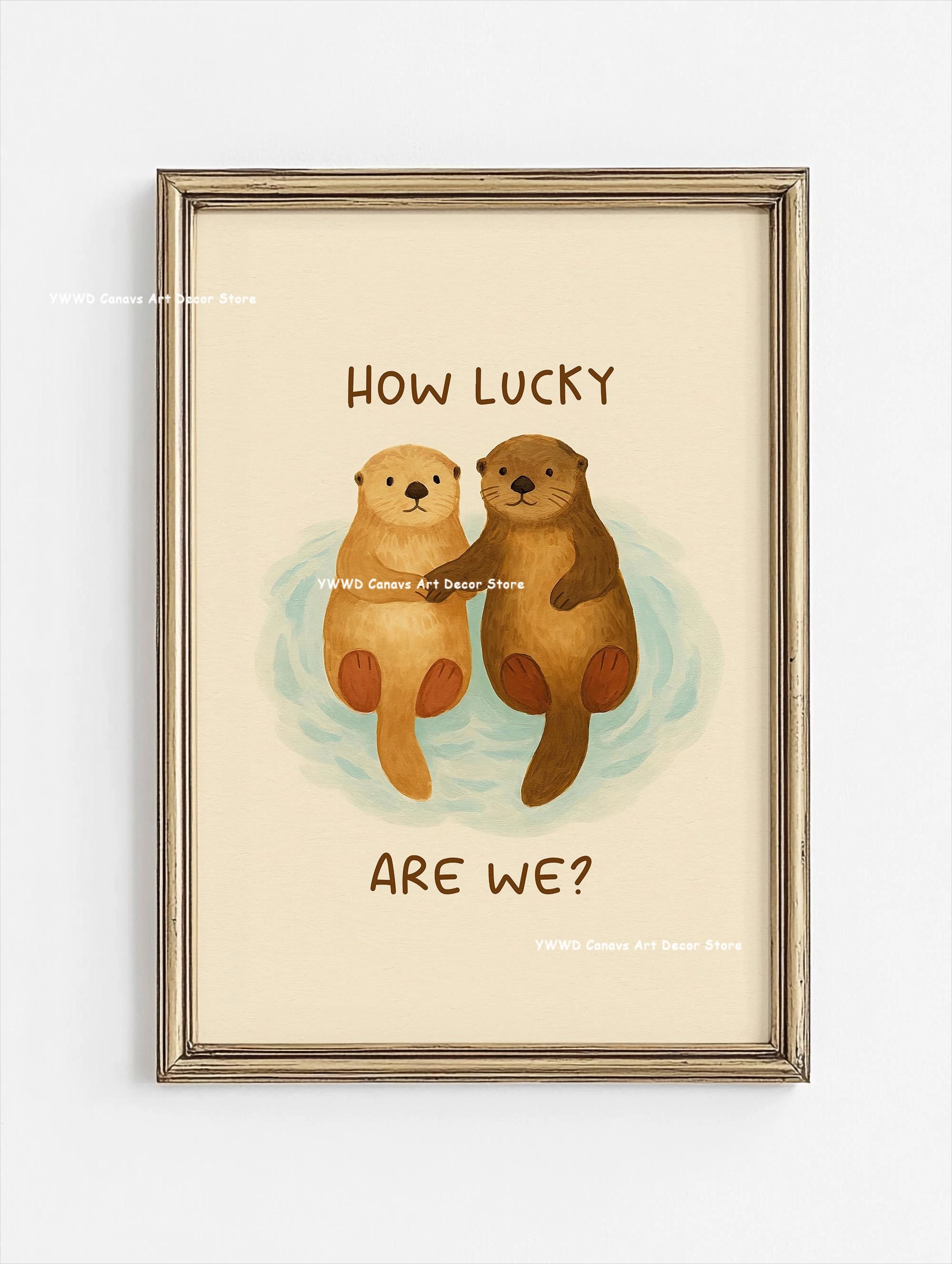 Cute Animal Bubble Bath Wall Art Cute Bathroom Animal Poster Kids Funny Toilet Paper Canvas Print for Nursery Home Decor Gifts
