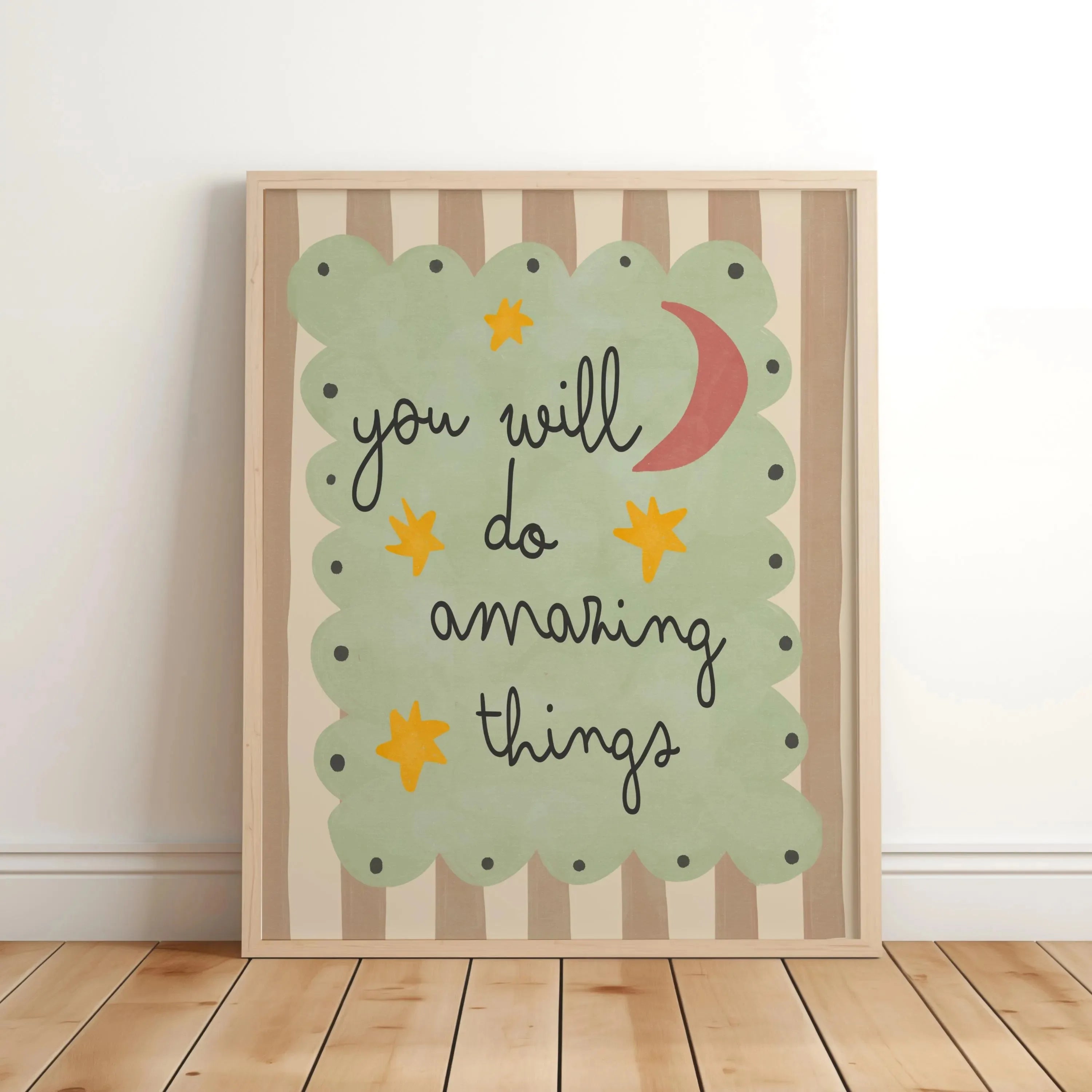 You Are So Fond Love Nursery Canvas Prints Believe in Magic Unicorn Quotes Garden Wall Art Posters Modern Living Room Home Decor