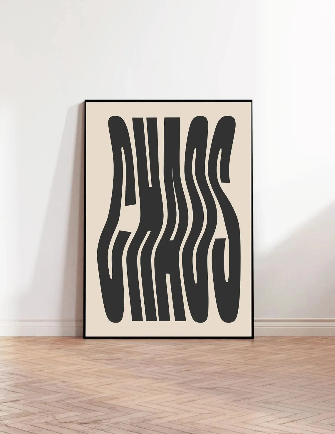 Ciao Bella Sage Green Striped Canvas Print Italy La Dolce Vita Quotation Wall Art Poster for Modern Living Room Y2k Home Decor