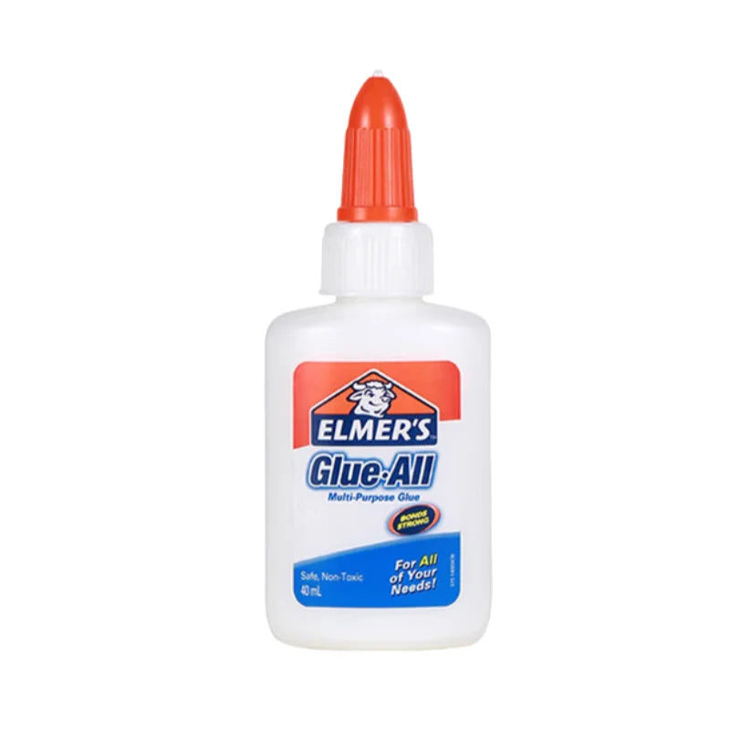 Original Elmers Glue All Purpose Glue-All White Glue 40ML/240g Non-Toxic Washable Glue for Slime