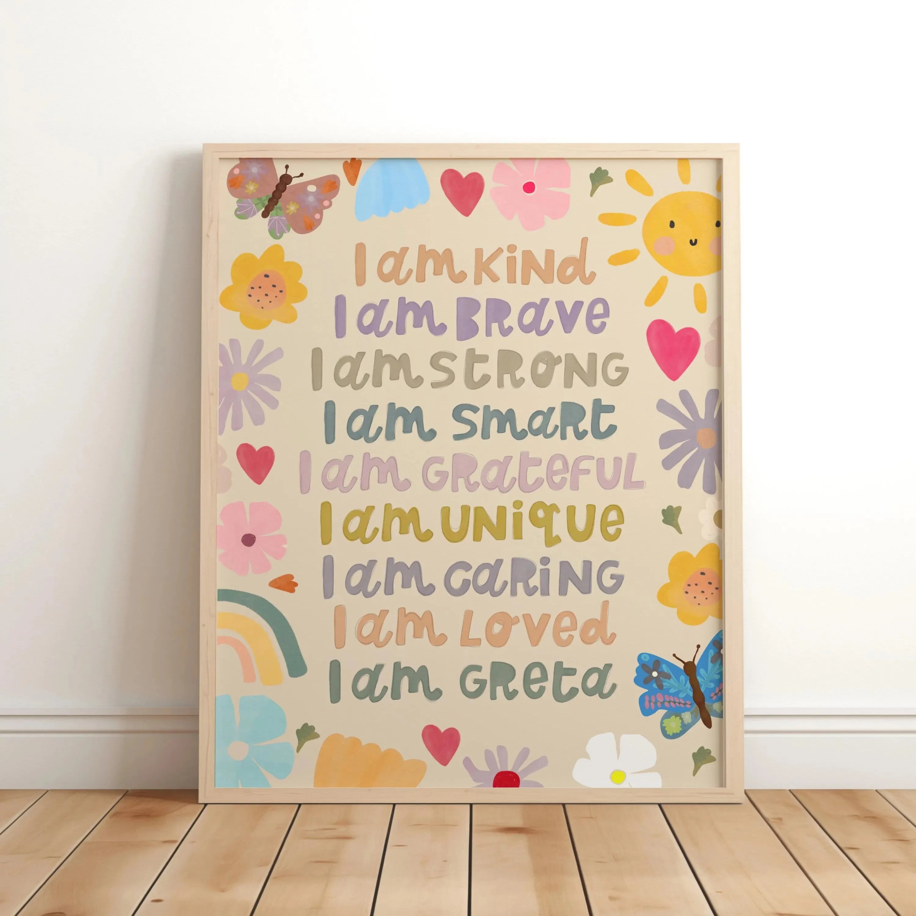 You Are So Fond Love Nursery Canvas Prints Believe in Magic Unicorn Quotes Garden Wall Art Posters Modern Living Room Home Decor