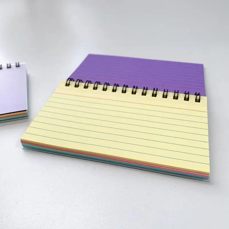 50 Sheets Colour Tearable Mini Note Book Portable Line Notebook Memo Pad Office Supplies Student Stationery〔Nest〕
