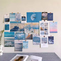 20PCS,Nordic Theme Wall Collage Kit Aesthetic Picures Room Decoration,Gift Postcards Set, Nordic Wall Art Poster For Teen Girls