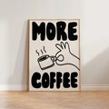Interesting Sign More Books Abstract Canvas Print Poster Hand Drawn Illustration Art Prints Wall Living Room Art Home Decor