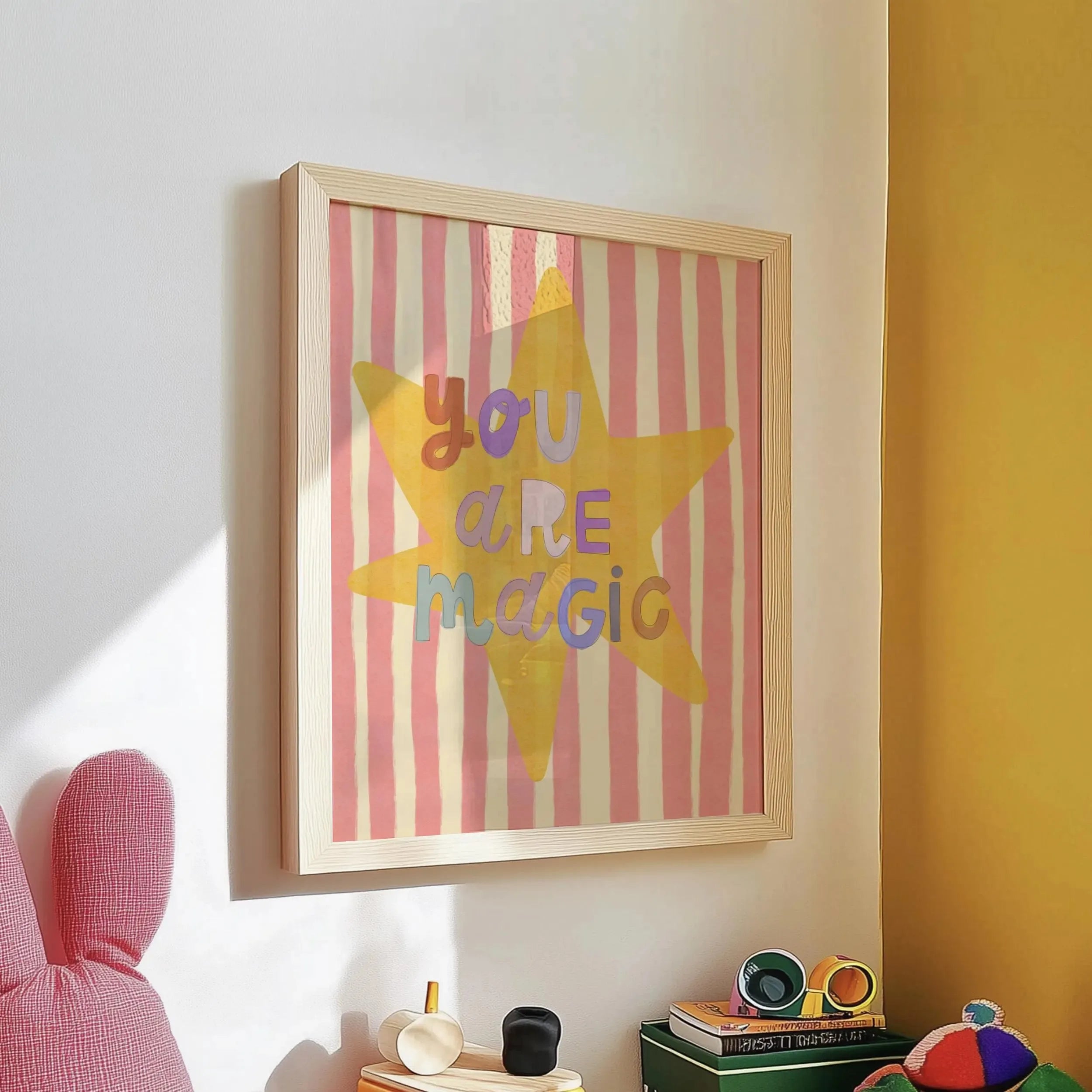 You Are So Fond Love Nursery Canvas Prints Believe in Magic Unicorn Quotes Garden Wall Art Posters Modern Living Room Home Decor