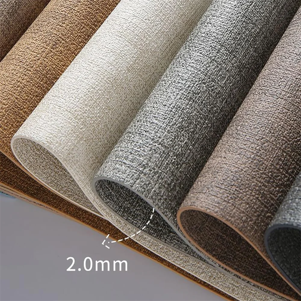 Leather Table Place Mats,Dual-Sided Cloth Pattern Rectangle Placemats for Dining Table Heat-Resistant Waterproof Mats, Placemats