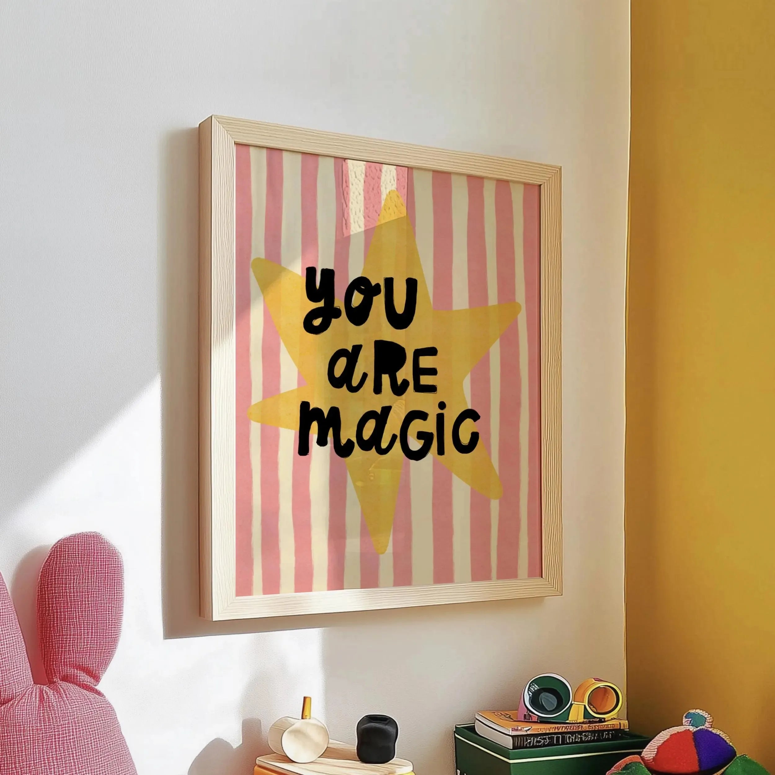You Are So Fond Love Nursery Canvas Prints Believe in Magic Unicorn Quotes Garden Wall Art Posters Modern Living Room Home Decor