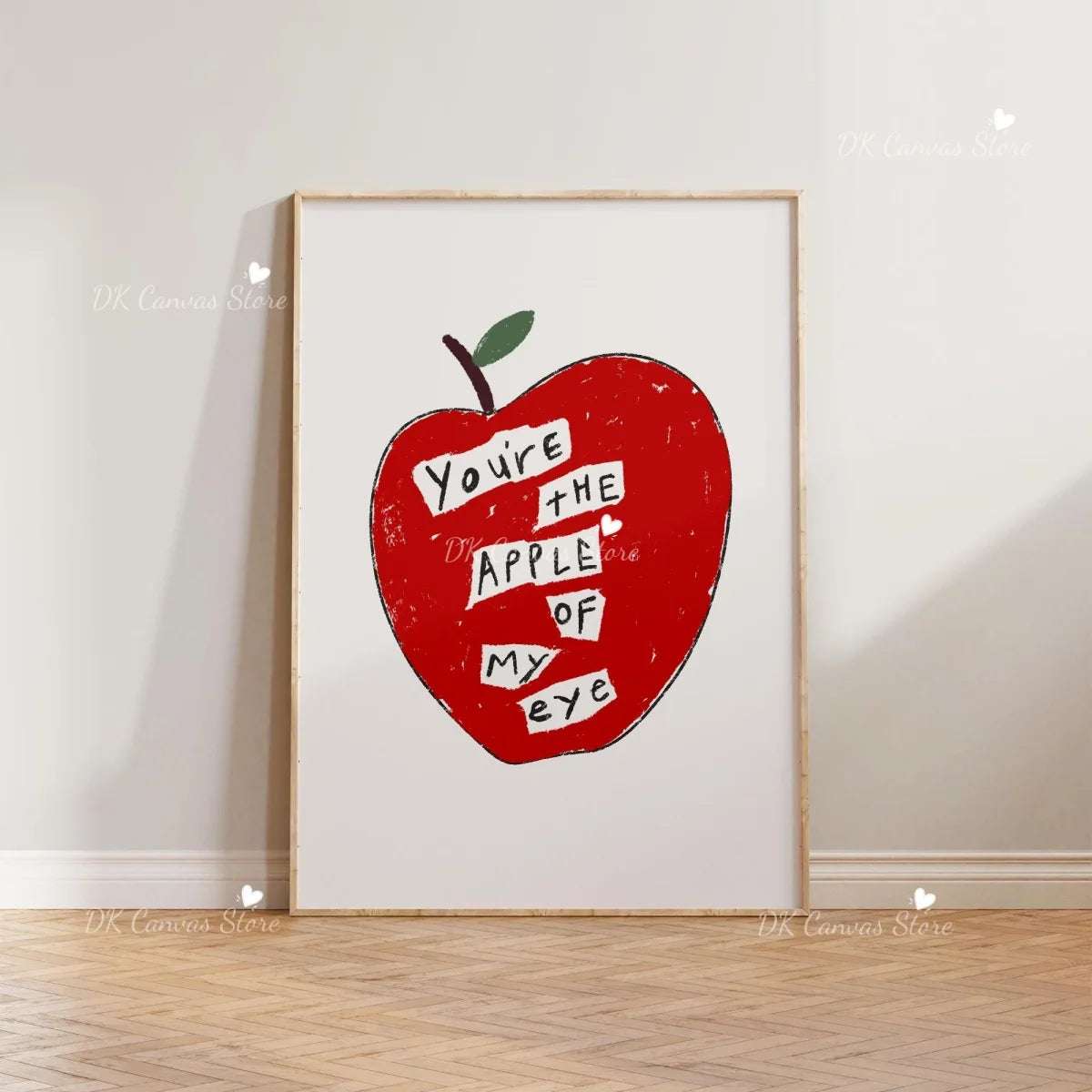 Interesting Sign More Books Abstract Canvas Print Poster Hand Drawn Illustration Art Prints Wall Living Room Art Home Decor