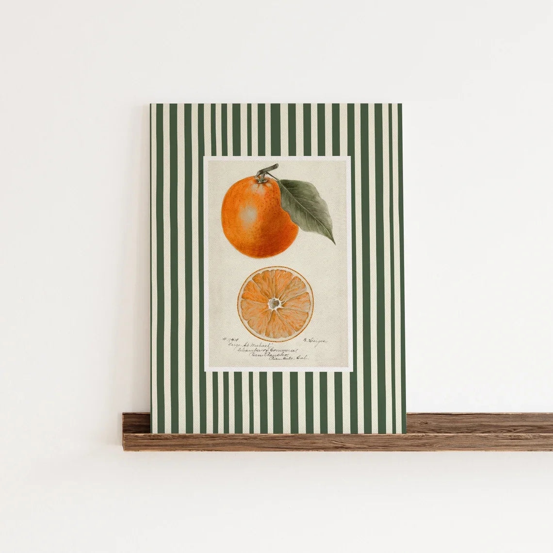 Orange Wall Decor, Orange Fruit Poster, Farmhouse Kitchen Art Painting, Kitchen Prints, Trendy Food Art, Retro Kitchen Art, Fruit
