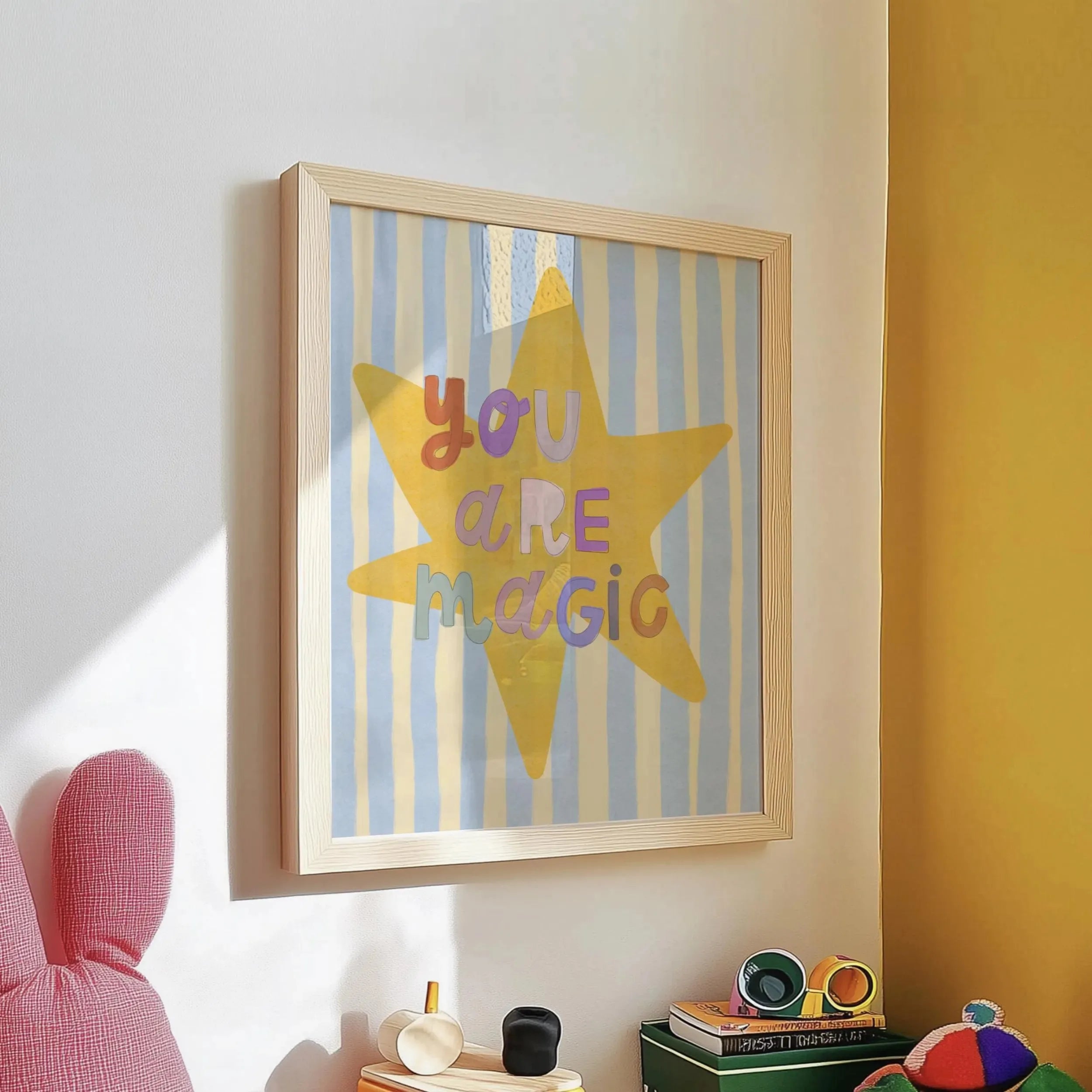 You Are So Fond Love Nursery Canvas Prints Believe in Magic Unicorn Quotes Garden Wall Art Posters Modern Living Room Home Decor
