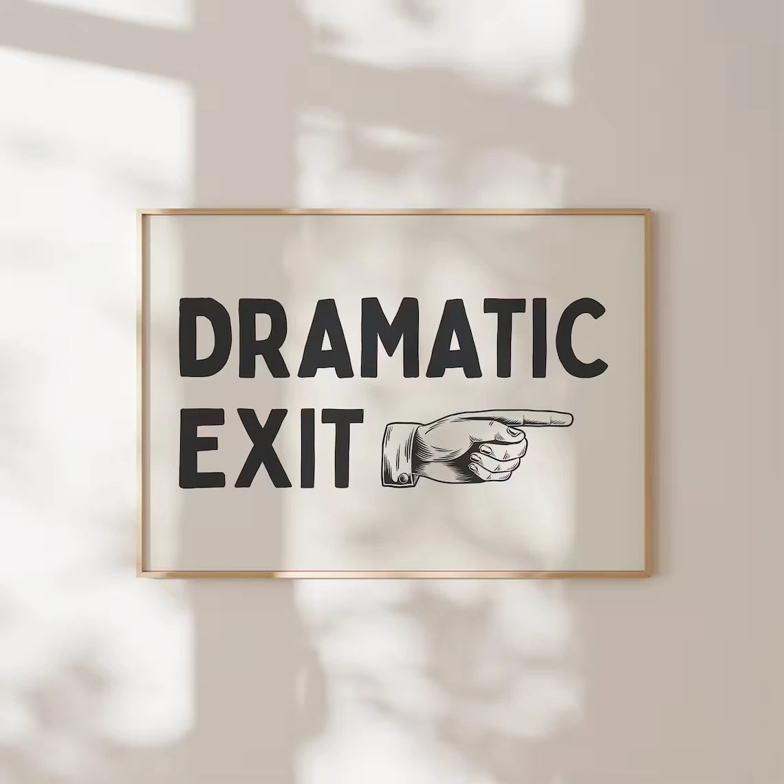 Dramatic Exit Hallway Wall Art Prints Canvas Painting Poster Picture For Living Bedroom Kids Room Home Decor
