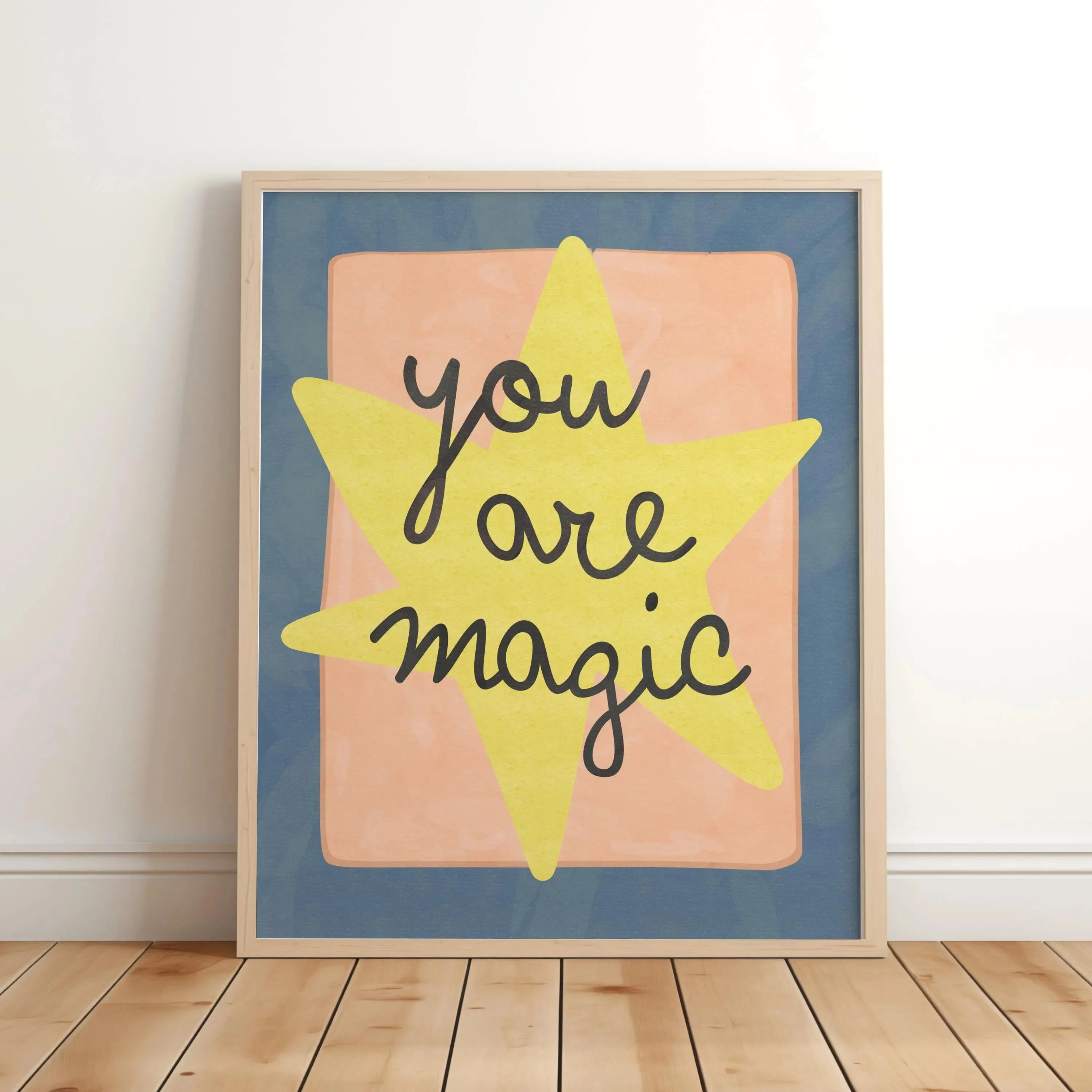 You Are So Fond Love Nursery Canvas Prints Believe in Magic Unicorn Quotes Garden Wall Art Posters Modern Living Room Home Decor
