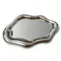 Jewelry Storage Tray Creative Cloud Shapes Plastic Trays Electroplated Jewelry Earrings Ring Display Plates Photo Props For Wome