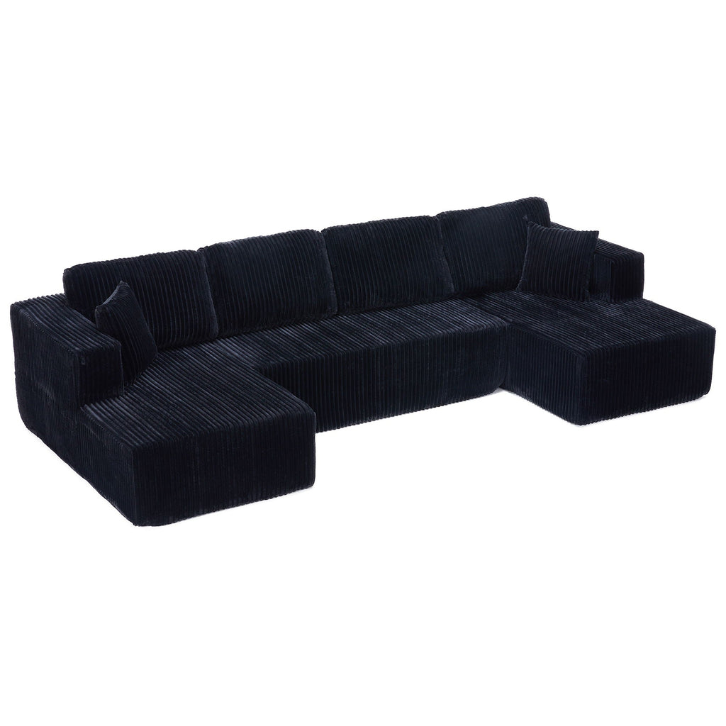 U-Shape Modular Sectional Sofa For Living Room