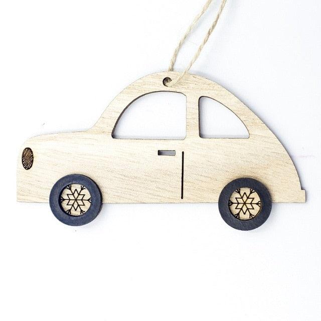 Christmas Ornament Wooden Hanging Pendants Star Tree Bell Christmas Hanging Wooden Ornament Hollow Fretwork Laser Cutting Wood Carving Christmas Tree Hanging Ornaments Decorations for Holiday Season Festival Christmas Decorations For Home Party New Year