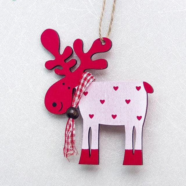 Christmas Ornament Wooden Hanging Pendants Star Tree Bell Christmas Hanging Wooden Ornament Hollow Fretwork Laser Cutting Wood Carving Christmas Tree Hanging Ornaments Decorations for Holiday Season Festival Christmas Decorations For Home Party New Year