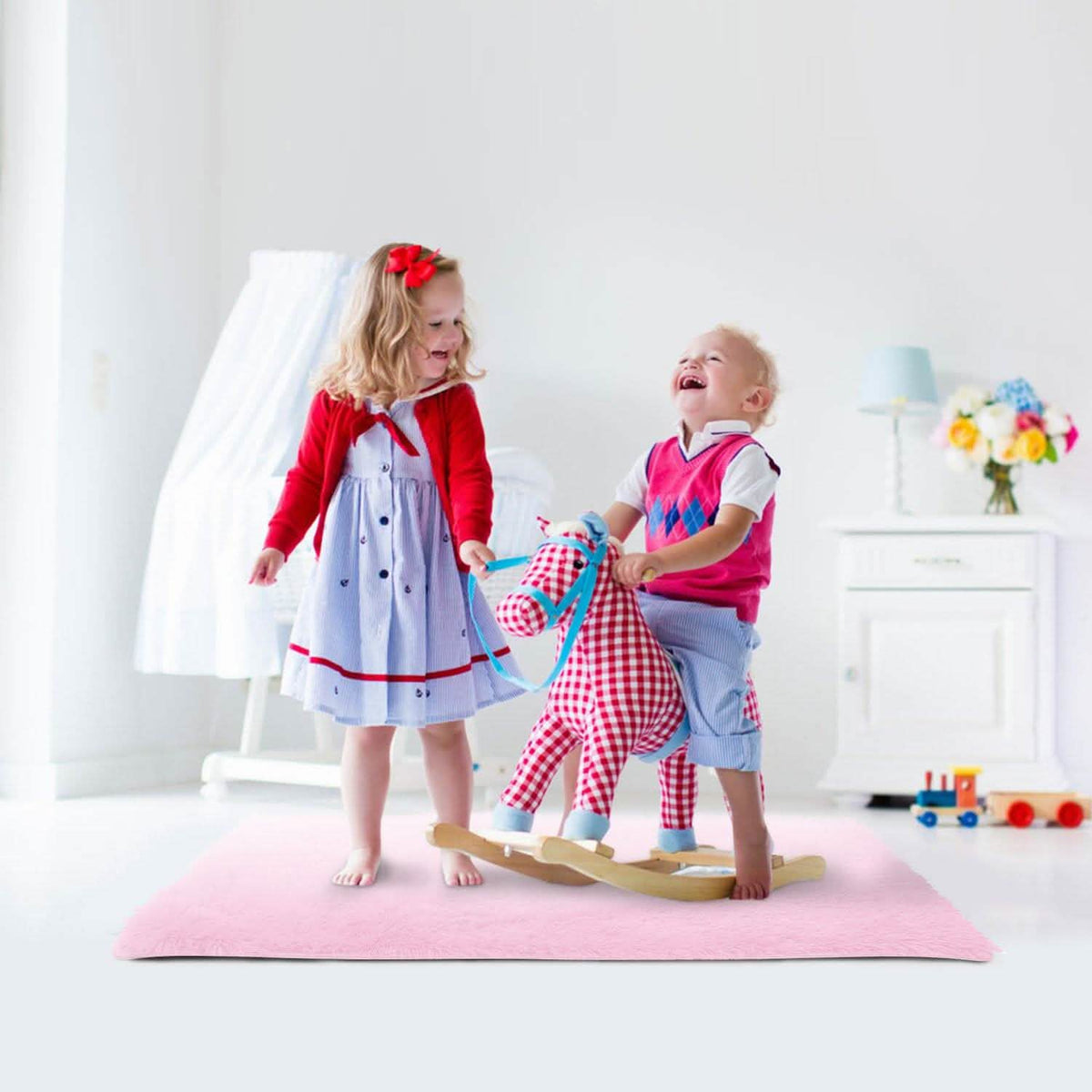 Fluffy Bedroom Anti-Skid Rug