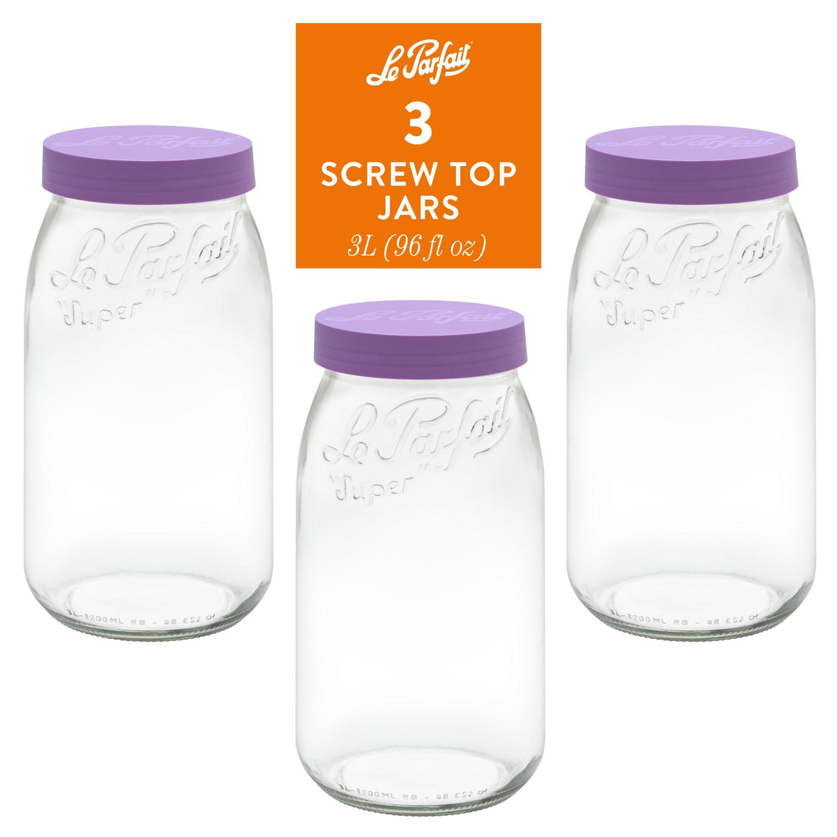 Screw Top Jars for Fresh Food Storage Solutions