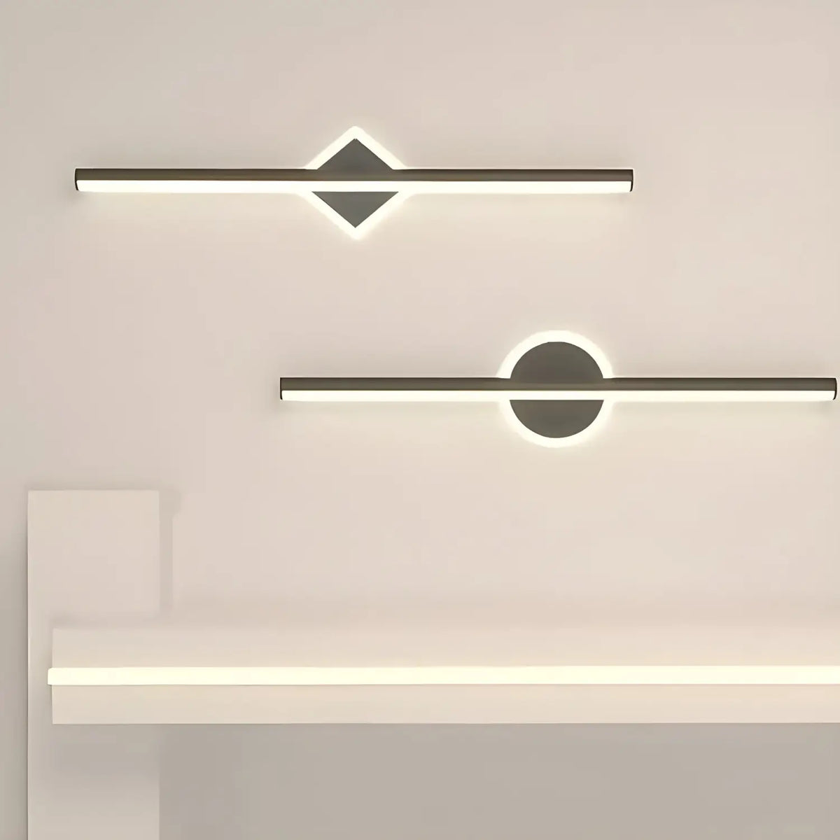 Modern LED Wall Light Fixtures for Bathroom, Bedroom, and Home Decor