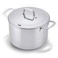 5-Ply Stainless Stock Pot with Lid, 7-Qt